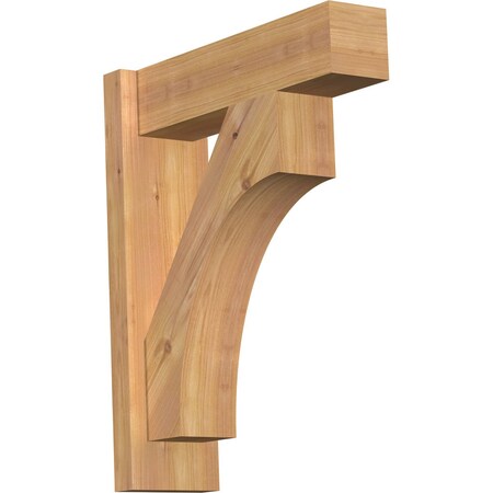 Westlake Block Smooth Outlooker, Western Red Cedar, 5 1/2W X 18D X 22H